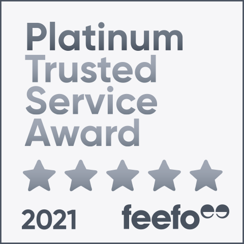 feefo platinum sevice 2021